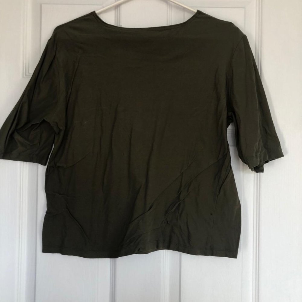 Olive Stretchy Top